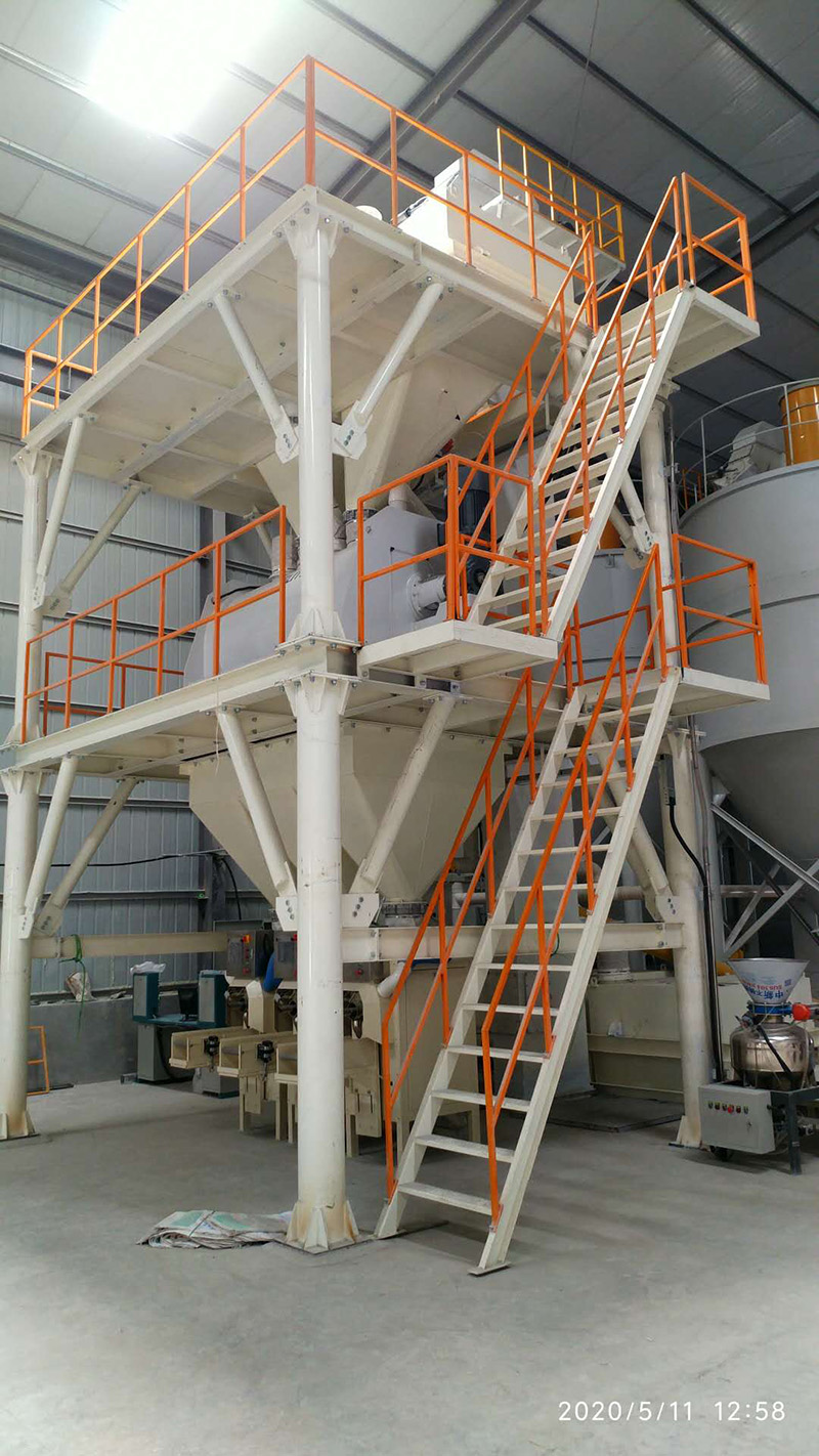 Dry mortar production line